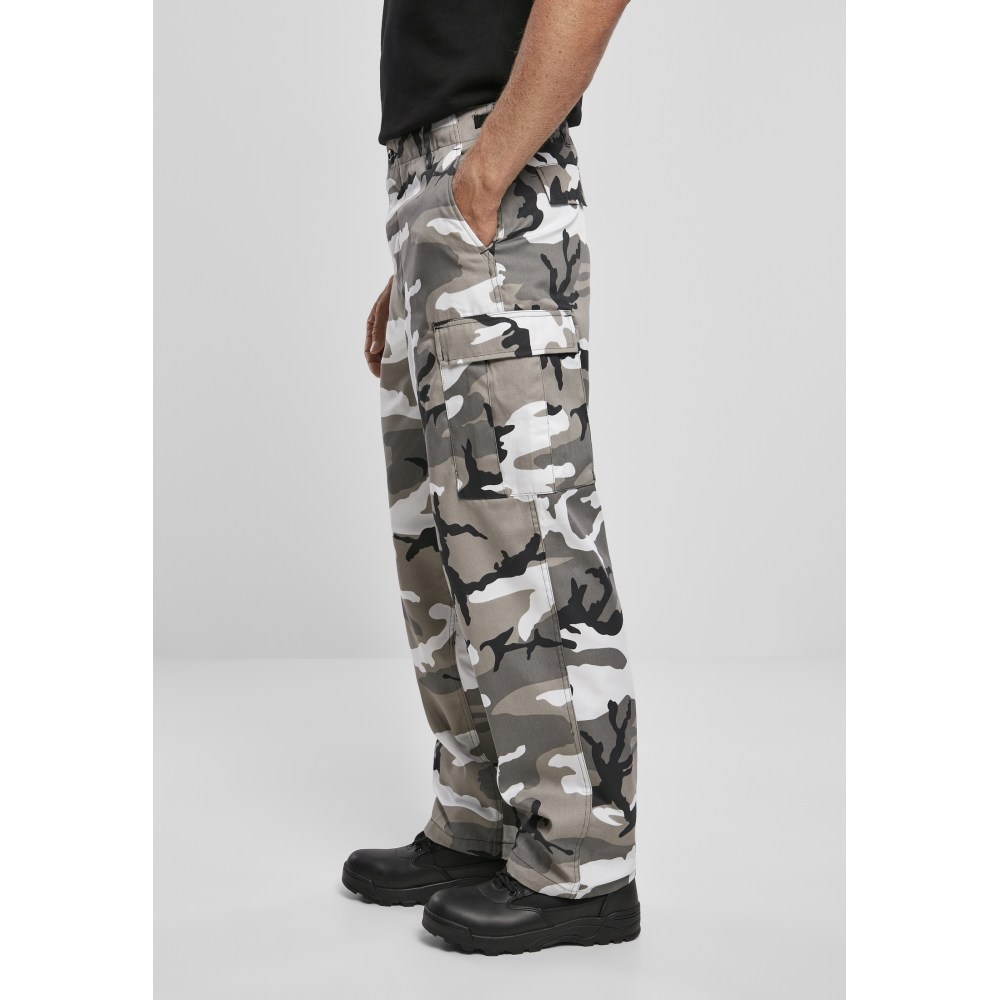 Brandit - US Ranger Cargobroek - Wit/Grijs